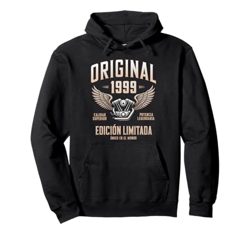 Consigue ahora Cumpleaños Original 1999 para Leyendas y Moteros Sudadera Navidad con Capucha Ofertas 2025 | regaloscumple.com