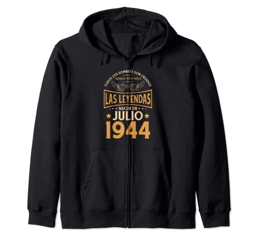 Consigue ahora Cumpleaños Hombre Regalos Las Leyendas Ideas para regalar Julio 1944 Sudadera con Capucha Rebajas 2024 | regaloscumple.com