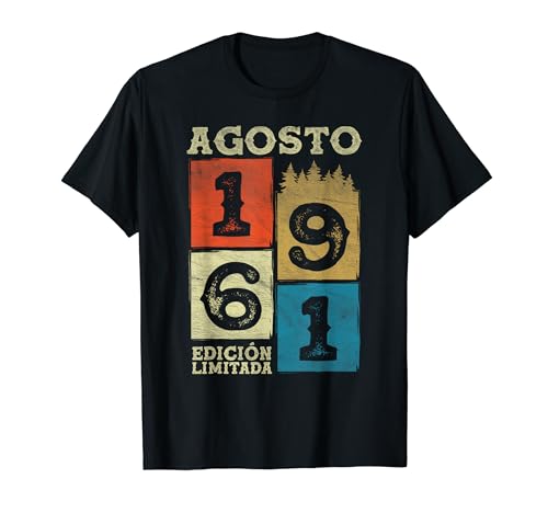Oferta Agosto Vintage 63 Regalo Hombre