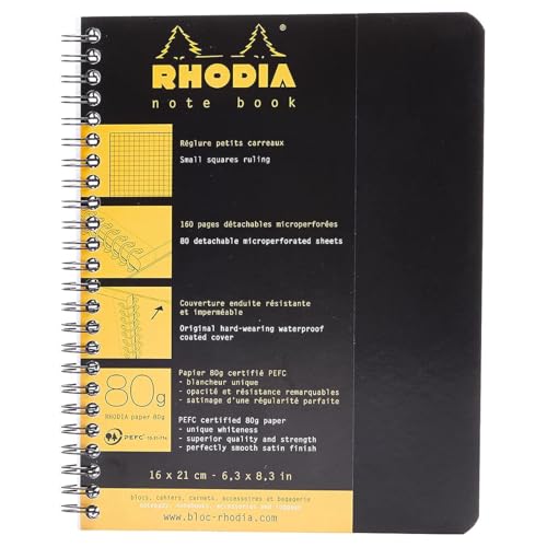 Comprar Clairefontaine Cumpleaños ES Rhodia 193429C - Cuaderno A5 color negro Ofertas 2024 | regaloscumple.com
