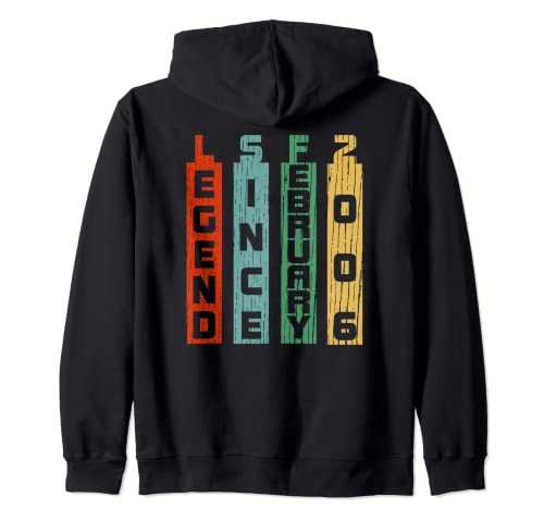 Comprar Vintage Legend 14 Ideas para regalar cumpleaños regalo febrero 2006 14 años Sudadera con Capucha Rebajas 2025 | regaloscumple.com