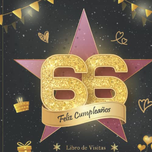 Consigue ahora Libro Visitas 66 Cumpleaños: Felicitaciones y fotos los invitados | fiesta cumpleaños 66 años | para hombres y Catálogo mujeres | Hollywod el paseo la fama Top Precio 2024 | regaloscumple.com