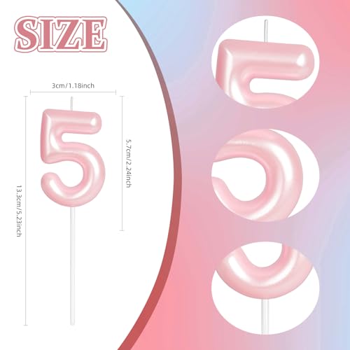 Ofertas de última hora Vela de feliz cumpleaños número 24 rosa intenso, vela con el 24, decoración velas para tartas cumpleaños, niñas y mujeres, aniversario boda
