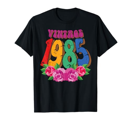 Comprar Vintage 1985 Cumpleaños 40 años para mujer 40 cumpleaños Camiseta Top Precio 2025 | regaloscumple.com