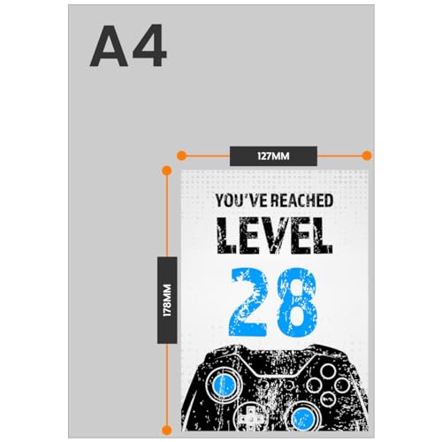 Ofertas de última hora Tarjeta de cumpleaños número 28 para niño tarjeta de cumpleaños