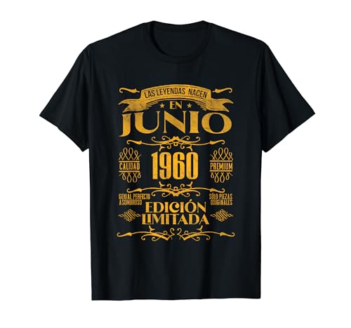 Oferta Las nacen Junio - Años Camiseta