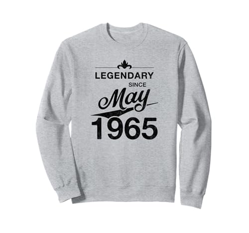 Consigue ahora 60 cumpleaños Nacido en Mayo 1965 Vintage Cumpleaños 60 años Sudadera Rebajas 2025 | regaloscumple.com