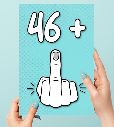 Comprar en Amazon Tarjeta 47, + divertida cumpleaños u 47 A5