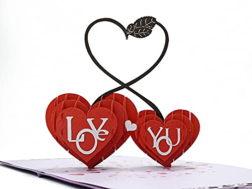 Consigue ahora CUTPOPUP Amor Corazón - 3D Tarjeta Aniversario Tarjeta Aniversario Boda Tarjeta Cumpleaños Tarjeta Felicitacion Boda Tarjeta BlackFriday Regalo Regalos Originales Para Mujer (Heart Love) US8-LO077ES Rebajas 2025 | regaloscumple.com