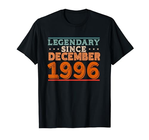 Oferta Legendario diciembre retro fiesta Camiseta