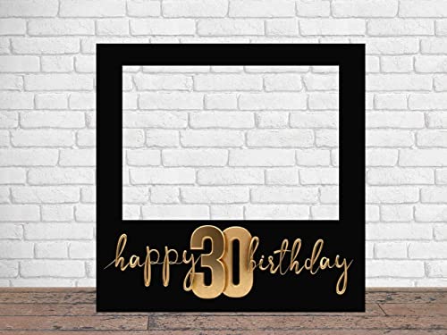 Comprar Oedim Photocall Happy 30 Birthday Sin Estrellas 100x100cm Photocall Decorativo para Eventos o Celebraciones puntuales Photocall Promoción Divertido Rebajas 2023 | regaloscumple.com