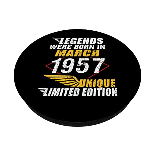 Ofertas de última hora Limitada Regalo March 1957 PopSockets PopGrip Intercambiable