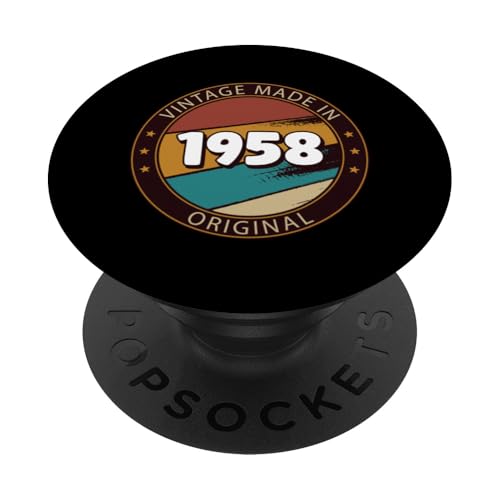 Comprar 1958 Cumpleaños PopSockets PopGrip Catálogo Intercambiable Rebajas 2025 | regaloscumple.com