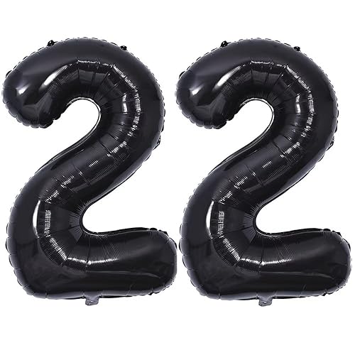 Consigue ahora Vthoviwa 40 Pulgadas Globo Numero 22 Navidad Negro Globos 22 Cumpleaños Fiesta 0123456789 10-19 20-25 30 40 50 60 70 80 90 Número 22 Decoración Fiesta Del Aniversario Soporte Helio Top Precio 2024 | regaloscumple.com