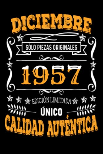 Consigue ahora CUADERNO diciembre 1957 65 Años Siendo Genial: Regalo 65 cumpleaños para mujeres y hombres ideas 65 cumpleaños Regalo un cumpleaños divertido Regalo regalo Promoción 65 cumpleaños para él/ella. Ofertas 2024 | regaloscumple.com