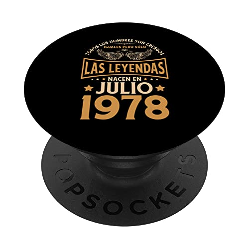 Comprar Cumpleaños Hombre Regalos Regalos Las Leyendas Julio 1978 PopSockets PopGrip Intercambiable Ofertas 2024 | regaloscumple.com