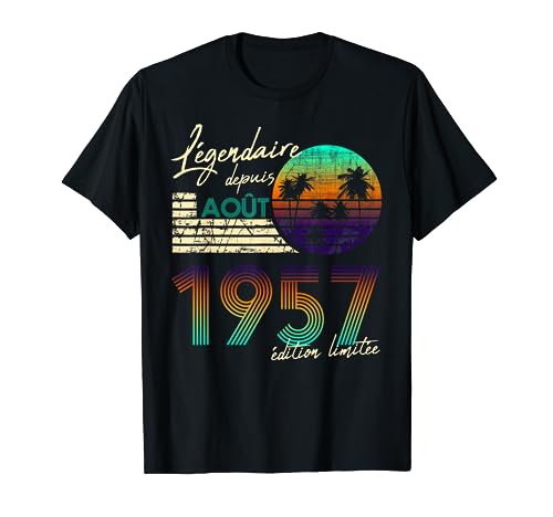 Oferta Regalo Nacidos Legendario Agosto Camiseta