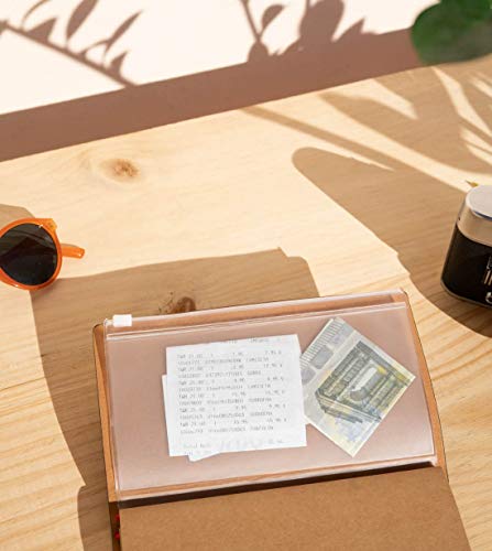 Mejores precios Grupo Erik Cuaderno   viaje Wanderlust - cuero sintético 19 6X12 cm | Diario personal niño - Bloc notas negro - licencia oficial