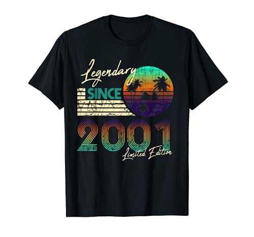 Consigue ahora Nació en Promoción marzo 2001 regalo cumpleaños 20 años la Camiseta Ofertas 2024 | regaloscumple.com