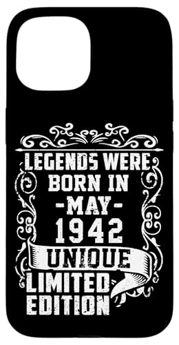 Consigue ahora Carcasa para iPhone 15 Cumpleaños Mayo 1942 Edición Limitada Navidad Regalo Legend May Rebajas 2024 | regaloscumple.com