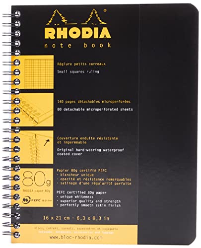 Oferta Clairefontaine Rhodia - A5, negro