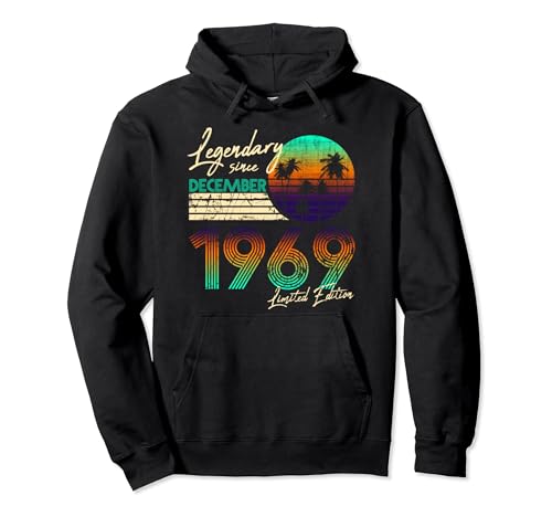 Comprar Cumpleaños legendario desde diciembre Regalos 1969. Sudadera con Capucha Ofertas 2024 | regaloscumple.com