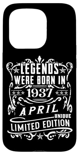 Consigue ahora Carcasa para iPhone 15 Pro Cumpleaños Abril Cumpleaños 1937 Edición Limitada Regalo April Rebajas 2025 | regaloscumple.com