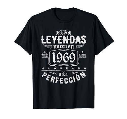 Oferta Las nacen 1969 53 hombre Camiseta