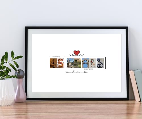 Ofertas de última hora Suministros de decoración para fiesta cumpleaños número 45, póster alternativo libro visitas, tablero aniversario firma mujeres u hombres. Tarjeta pared él