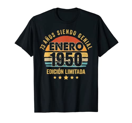 Oferta Hombre Cumpleaños Hombre 1950 73 Camiseta