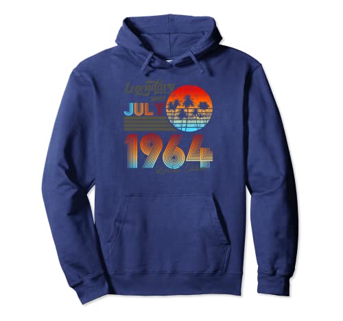 Comprar Legendario cumpleaños desde julio 1964 Regalos Sudadera con Capucha Rebajas 2025 | regaloscumple.com