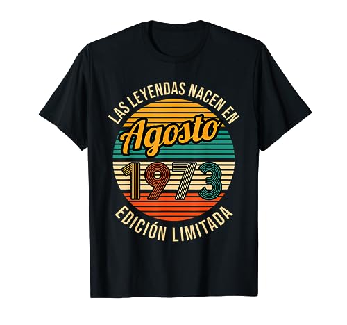 Oferta Las nacen Agosto 50 Camiseta