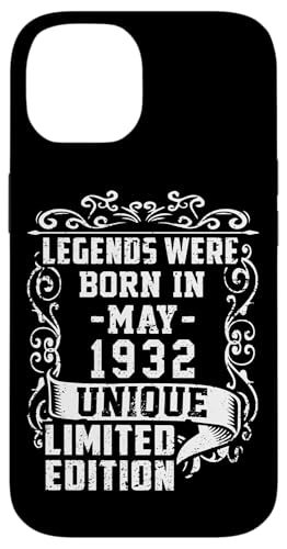 Comprar Carcasa para iPhone 14 Cumpleaños Mayo BlackFriday 1932 Edición Limitada Regalo Legend May Rebajas 2025 | regaloscumple.com
