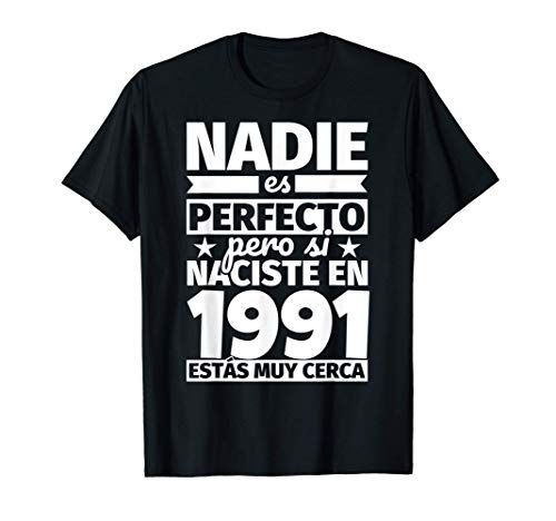 Comprar 1991 cumpleaños divertido Catálogo regalo cumpleaños Camiseta Rebajas 2024 | regaloscumple.com