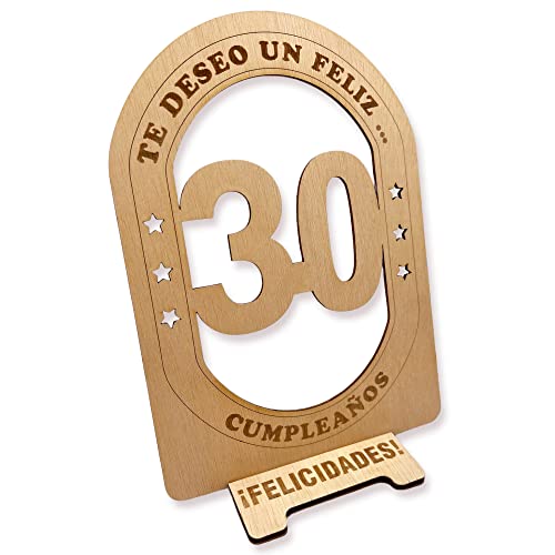 Oferta Flash DIGIDU Tarjeta 30 | Regalos Regalos Hombre años Tarjeta Original Decoración | Original Feliz