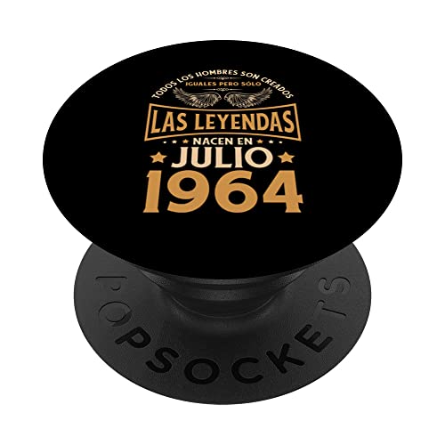 Consigue ahora Cumpleaños Hombre Regalos Las Leyendas BlackFriday Julio 1964 PopSockets PopGrip Intercambiable Rebajas 2024 | regaloscumple.com