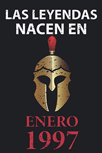 Consigue ahora Las leyendas nacen en enero 1997: Regalo cumpleaños perfecto para hombre y mujer 24 años I Cita positiva humor I Cuaderno Cumpleaños diario libro ... I Idea original para el 24 cumpleaños Top Precio 2025 | regaloscumple.com
