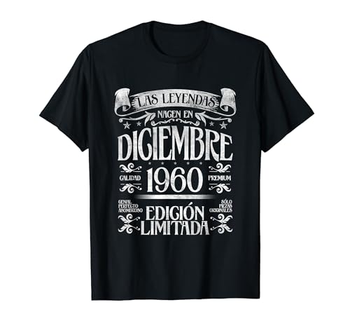 Oferta Las nacen Diciembre - Años Camiseta