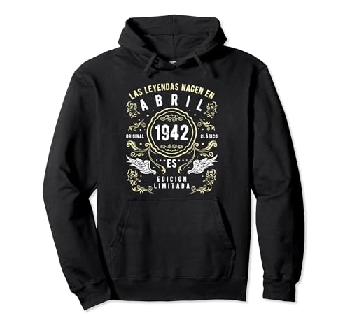 Consigue ahora Las Leyendas Nacen En BlackFriday Abril 1942 Sudadera con Capucha Ofertas 2023 | regaloscumple.com