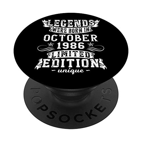 Comprar Cumpleaños Octubre 1986 Navidad Edición Limitada Regalo Used Vintage PopSockets PopGrip Intercambiable Ofertas 2025 | regaloscumple.com