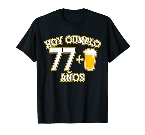 Comprar 78 Años Navidad Hoy Cumplo 77+1 caña Camiseta Top Precio 2025 | regaloscumple.com