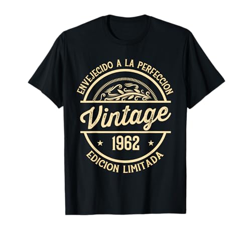 Comprar Hombre 61 Cumpleaños Promoción Nacido En 1962 Vintage 61 Años Camiseta Top Precio 2024 | regaloscumple.com