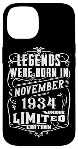 Consigue ahora Carcasa para iPhone 14 Cumpleaños Noviembre 1934 Edición Limitada Promoción Regalo Vintage Rebajas 2024 | regaloscumple.com