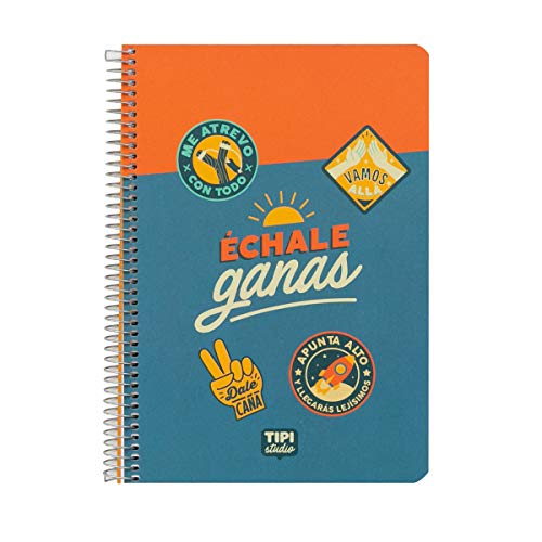 Comprar Mr. Wonderful Catálogo Libreta espiral A5 - Échale ganas Rebajas 2024 | regaloscumple.com