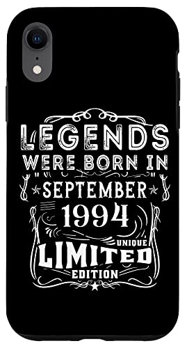 Consigue ahora Carcasa para iPhone BlackFriday XR Cumpleaños Septiembre 1994 Edición Limitada Regalo Vintage Rebajas 2025 | regaloscumple.com