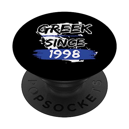Consigue ahora Greek Since 1998 Grecia mapa regalo cumpleaños griego PopSockets PopGrip Navidad Intercambiable Rebajas 2025 | regaloscumple.com