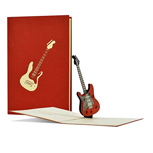 Oferta Tarjeta roquera guitarra en tarjeta vale regalo Tarjeta guitarra, festival, H23