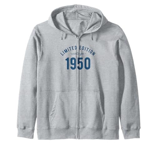 Consigue ahora Edición Limitada Vintage Cumpleaños 1950 Sudadera con Capucha Regalos Ofertas 2025 | regaloscumple.com