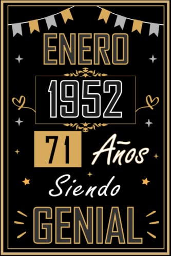 Comprar CUADERNO Navidad ENERO 1952 71 AÑOS SIENDO GENIAL: Regalo 71 cumpleaños para mujeres y hombres ideas 71 cumpleaños... un cumpleaños... divertido ... regalo 71 cumpleaños para él/ella. Ofertas 2025 | regaloscumple.com