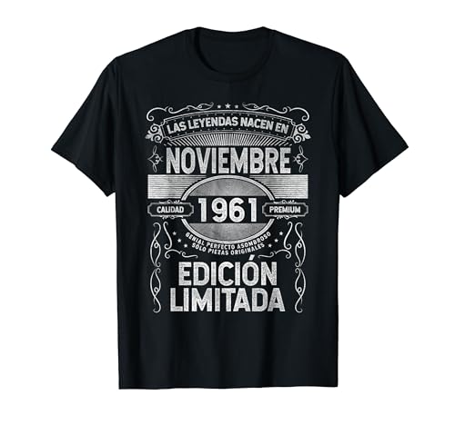 Oferta Las nacen Noviembre - Años Camiseta
